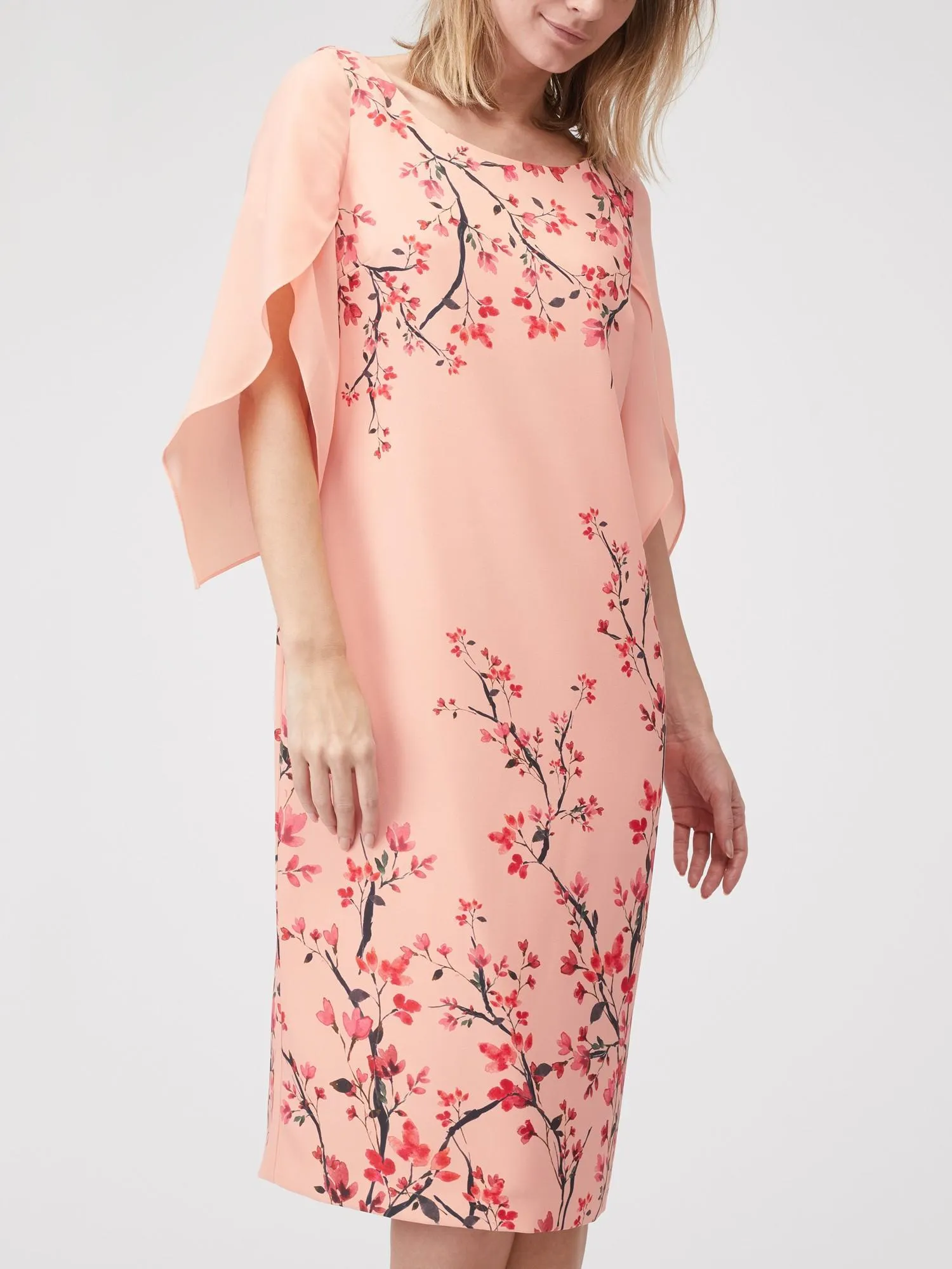 CAMILLA PRINTED SHIFT DRESS, SZ 10! Hand painted in our London design studio! RETAILS $350 