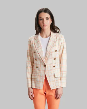 Cape Plaid Steely Jacket - FINAL SALE