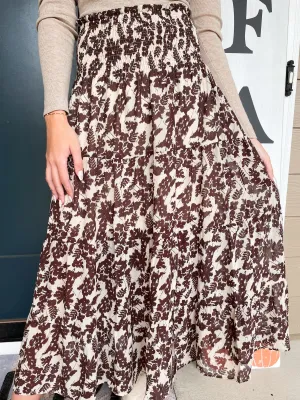 Captivating In Florals Skirt