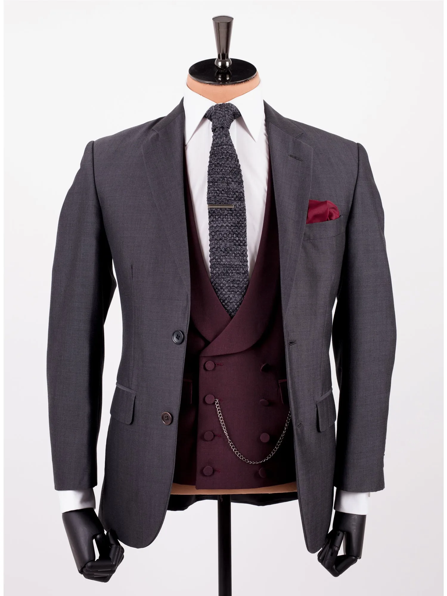 Charcoal Mohair