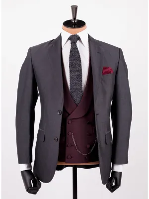 Charcoal Mohair
