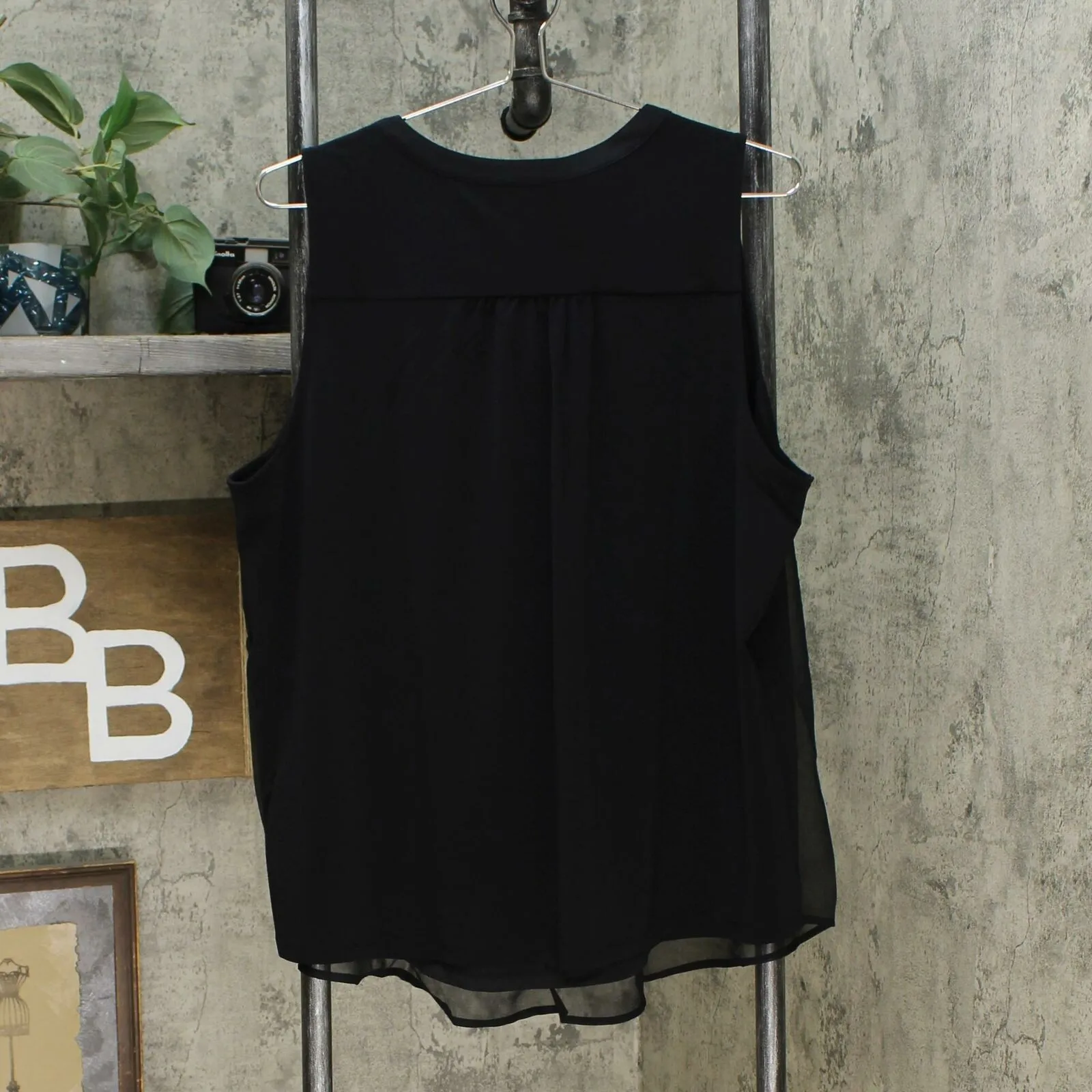 Charter Club Women's Sleeveless Pintuck Blouse