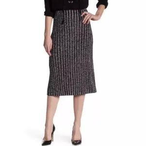 Cinq A Sept Cielo Metallic midi Skirt Size Medium