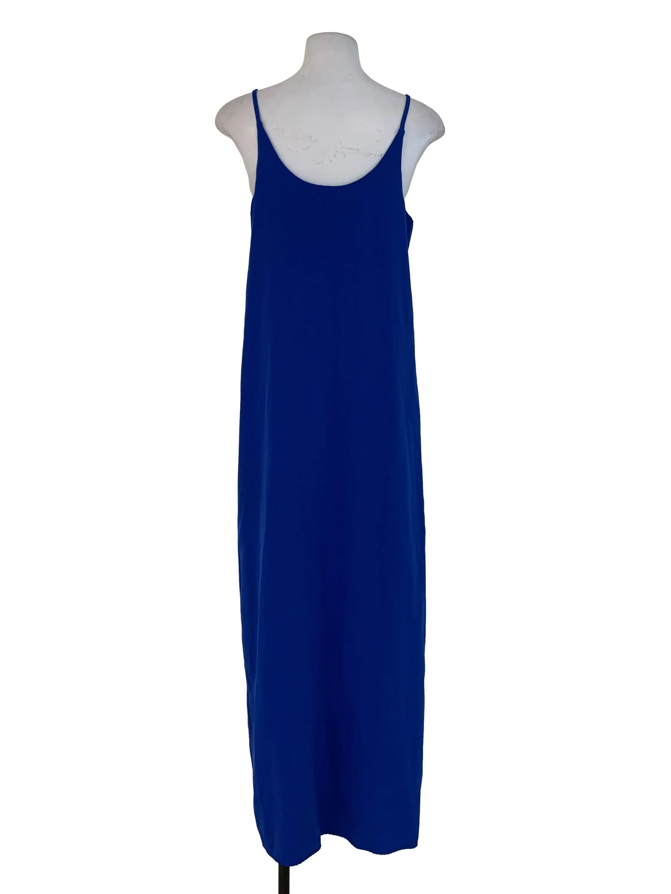 Cobalt Plain Shift Dress