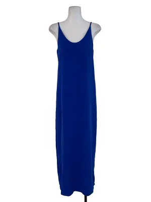 Cobalt Plain Shift Dress