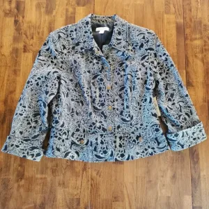 Coldwater Creek Peplum Jacket Size 10