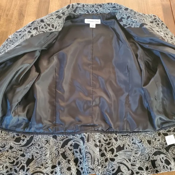 Coldwater Creek Peplum Jacket Size 10