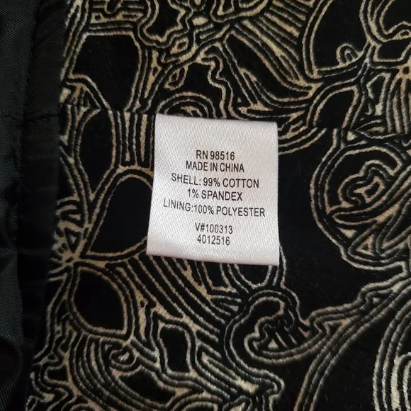 Coldwater Creek Peplum Jacket Size 10
