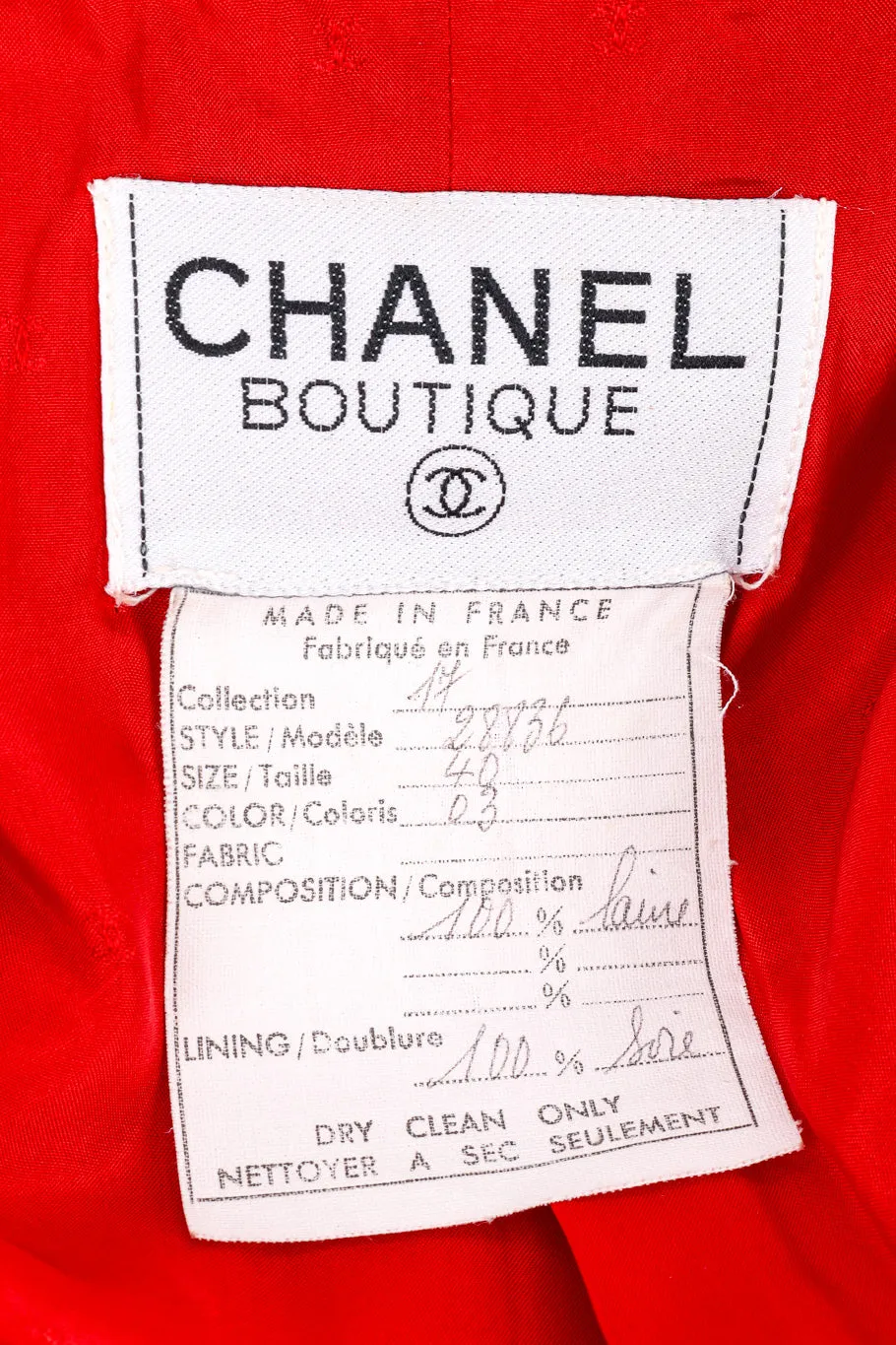 Collarless Double Breasted Jacket