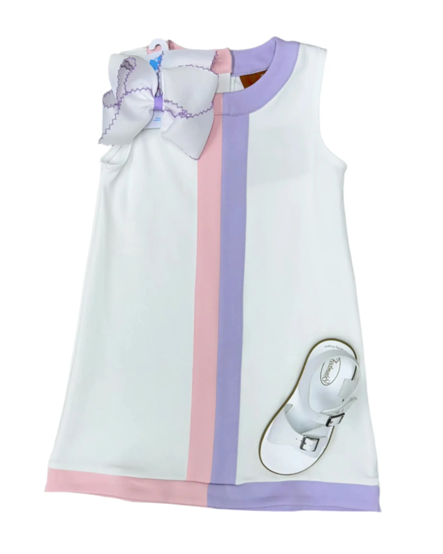 Collins Dress - Pink & Purple
