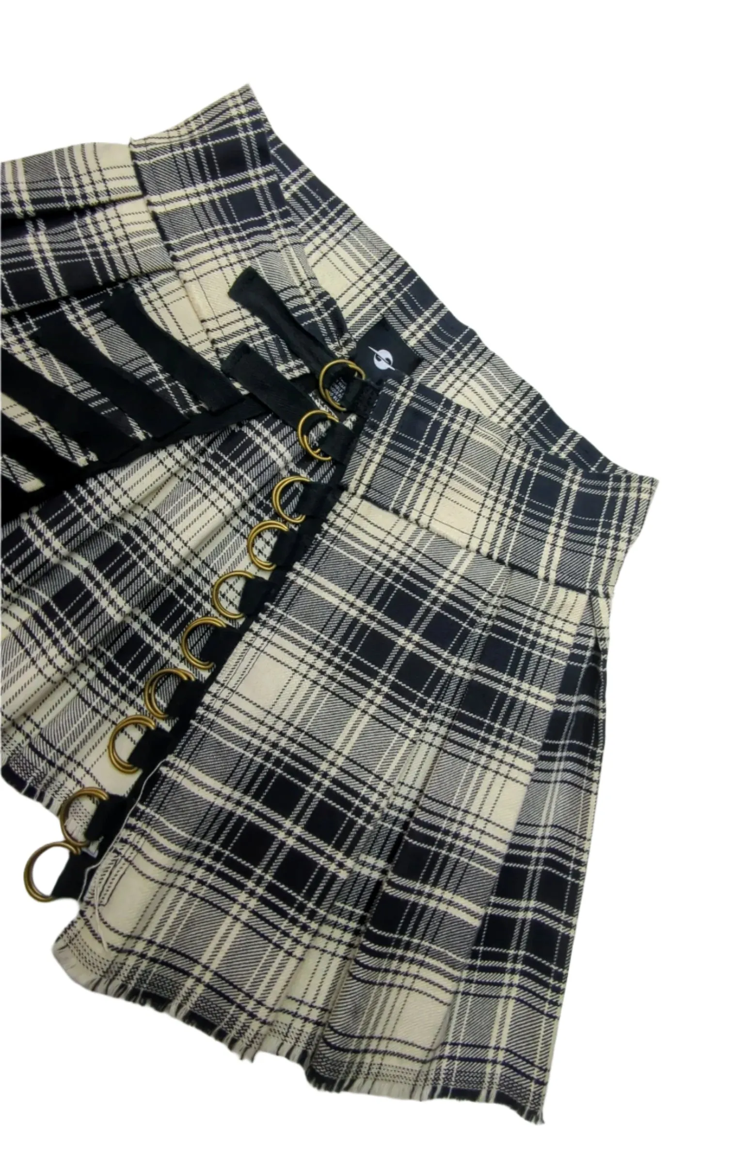 CORSET MINI SKIRT • PLAID