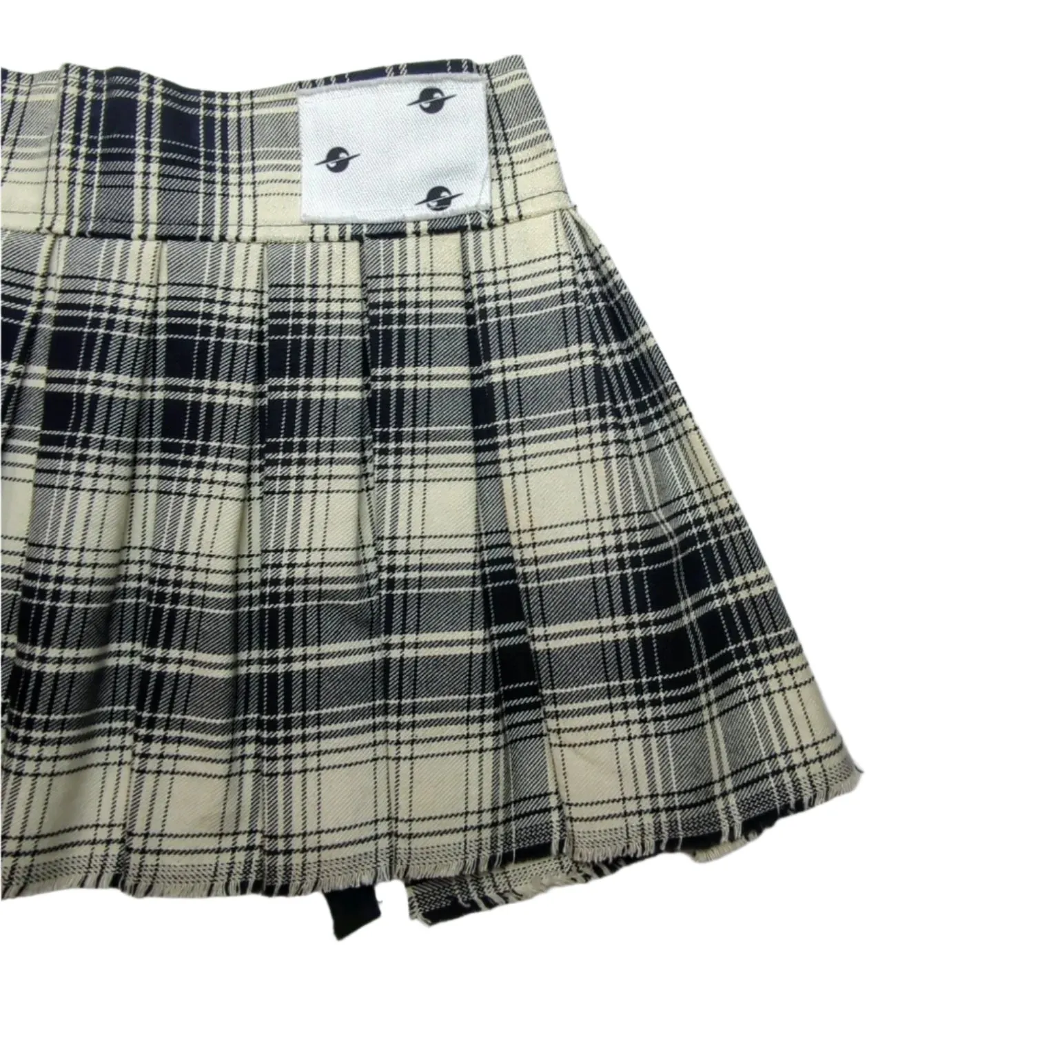 CORSET MINI SKIRT • PLAID
