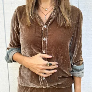 CP Shades Romy Velvet Shirt