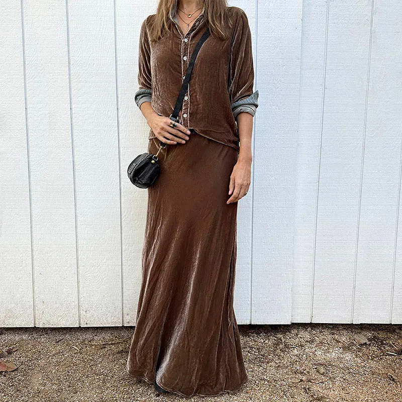 CP Shades Romy Velvet Shirt