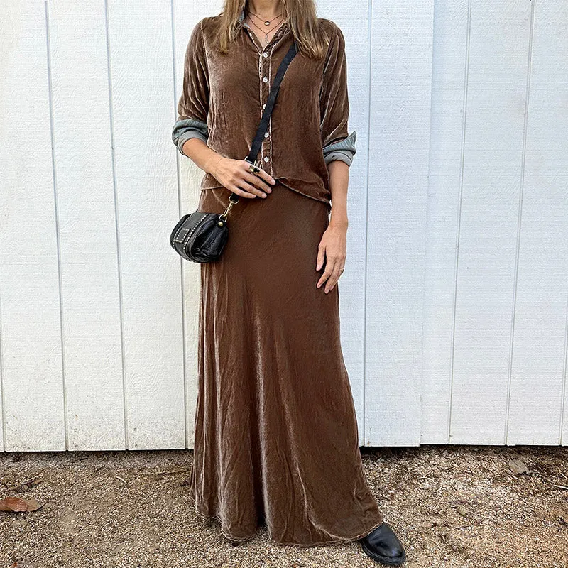 CP Shades Romy Velvet Shirt