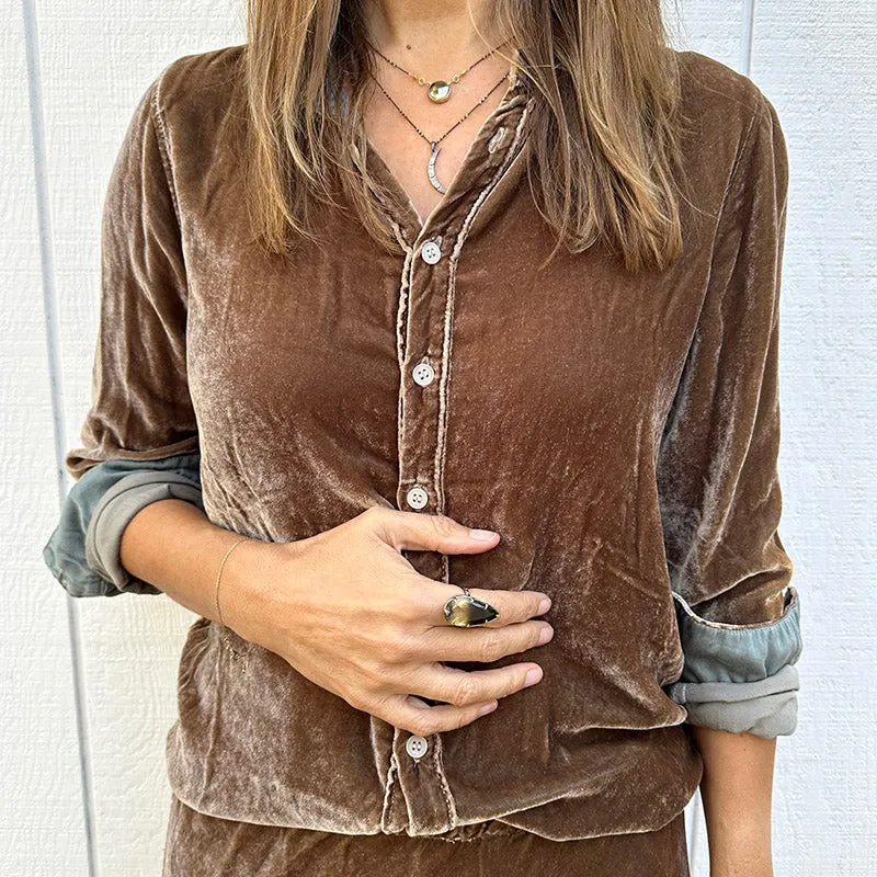 CP Shades Romy Velvet Shirt