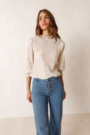 Crepe Gauze Blouse