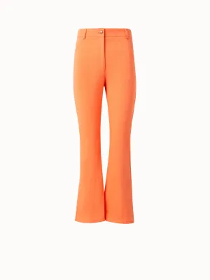 Cropped Bootcut Cotton Denim Pants