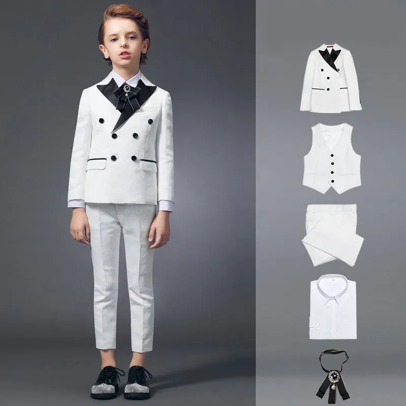 Dapper White Tuxedo