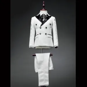 Dapper White Tuxedo