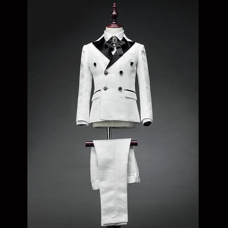 Dapper White Tuxedo