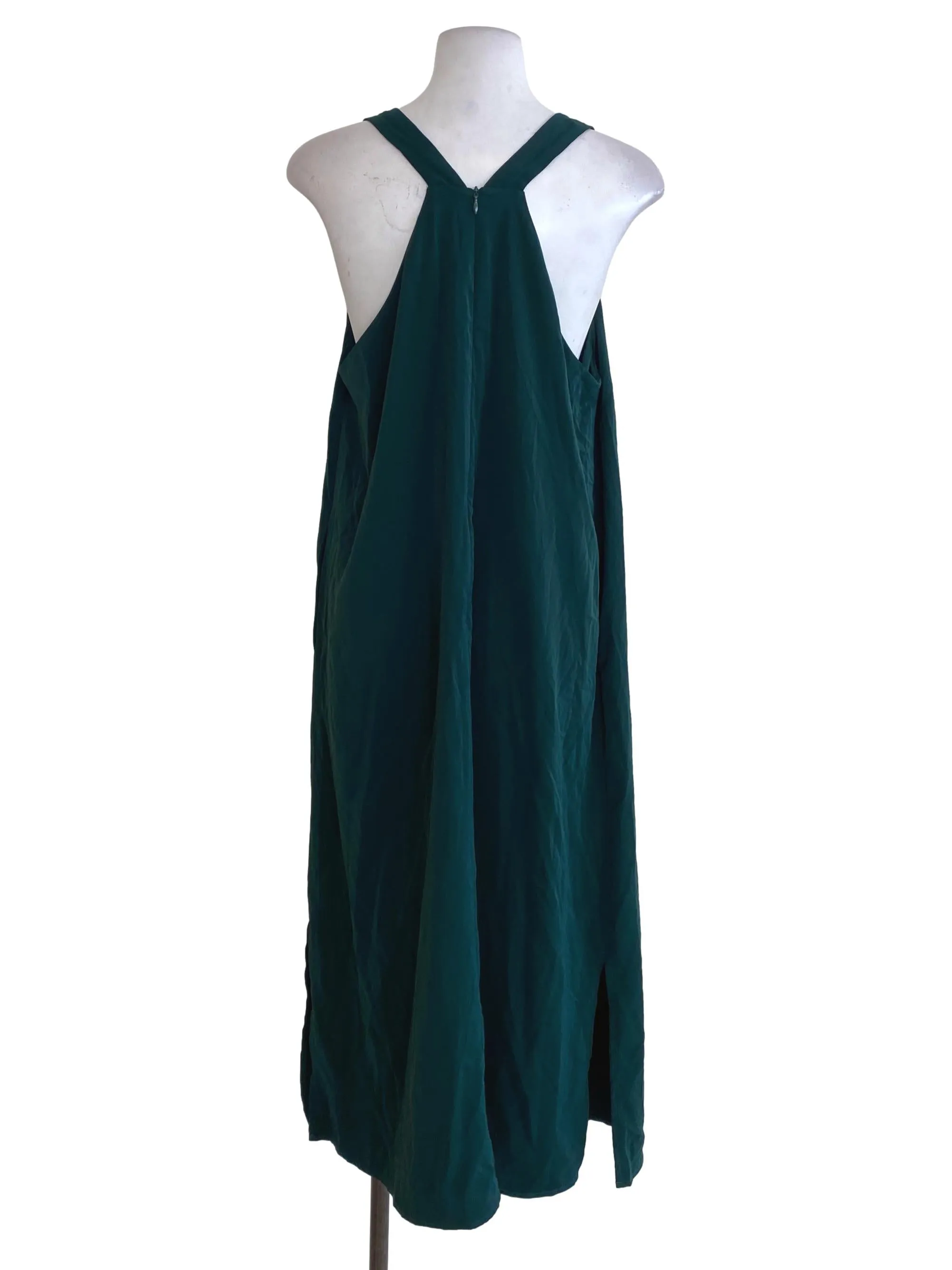 Dark Green Shift Dress TCL
