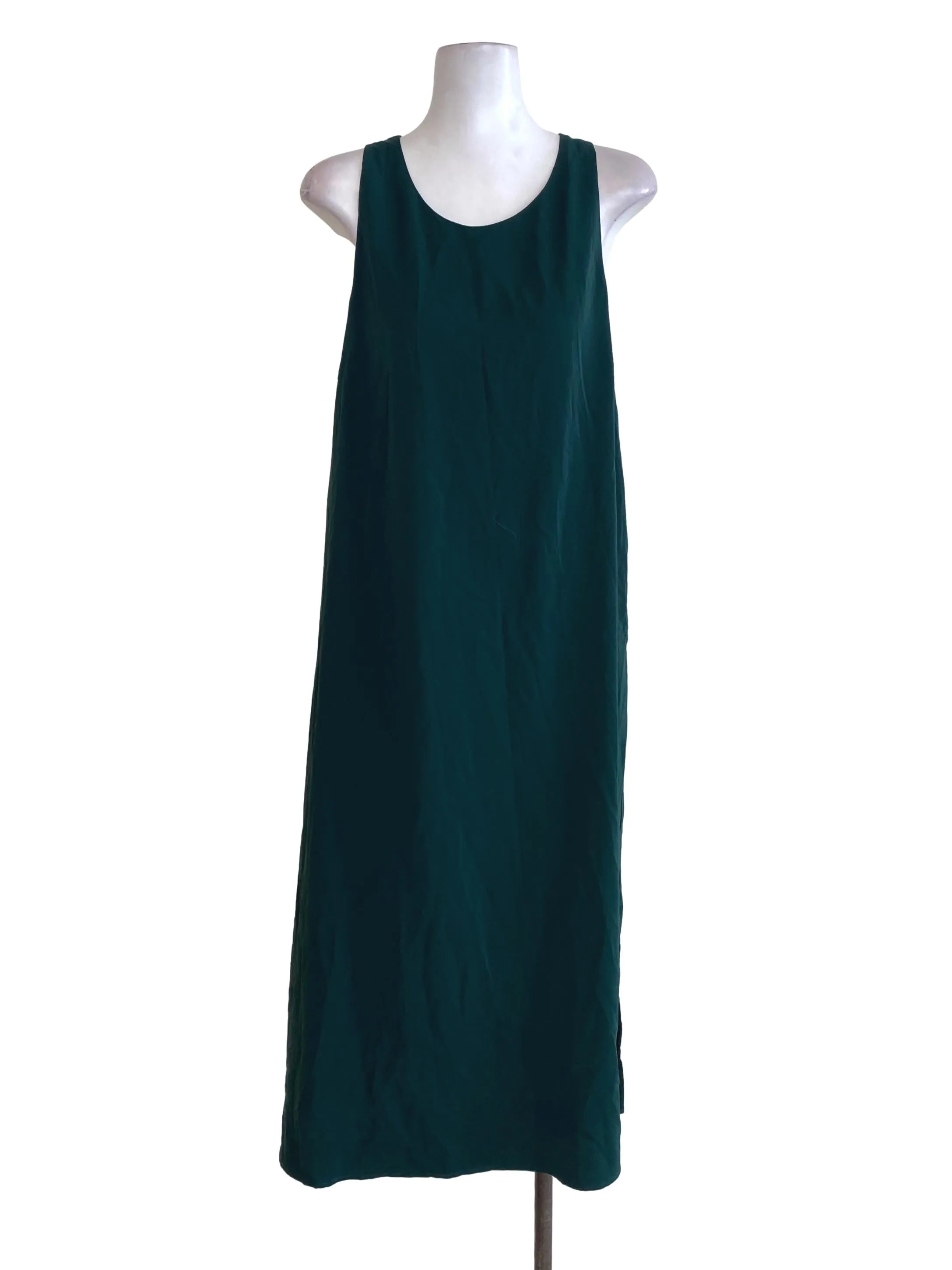 Dark Green Shift Dress TCL