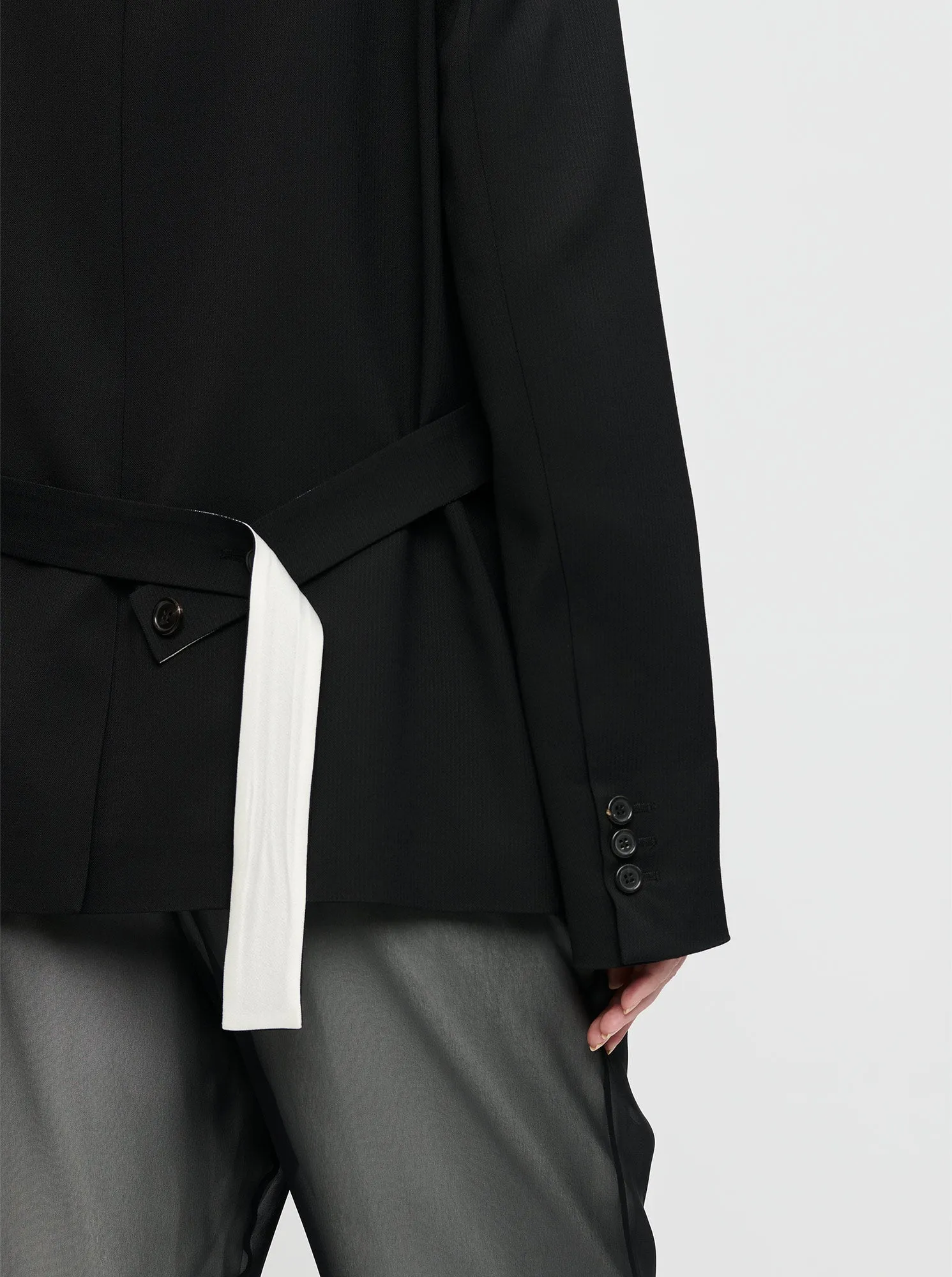 DENIS Oversized Blazer Black