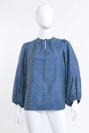Ditsy Dot Balloon Blouse