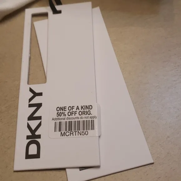 DKNY IVORY MIDI ASYMMETRIC SKIRT WITH BELT SIZE 12