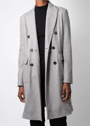DOUBLE-BREASTED COAT