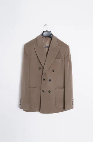 Double Breasted Wool Coat