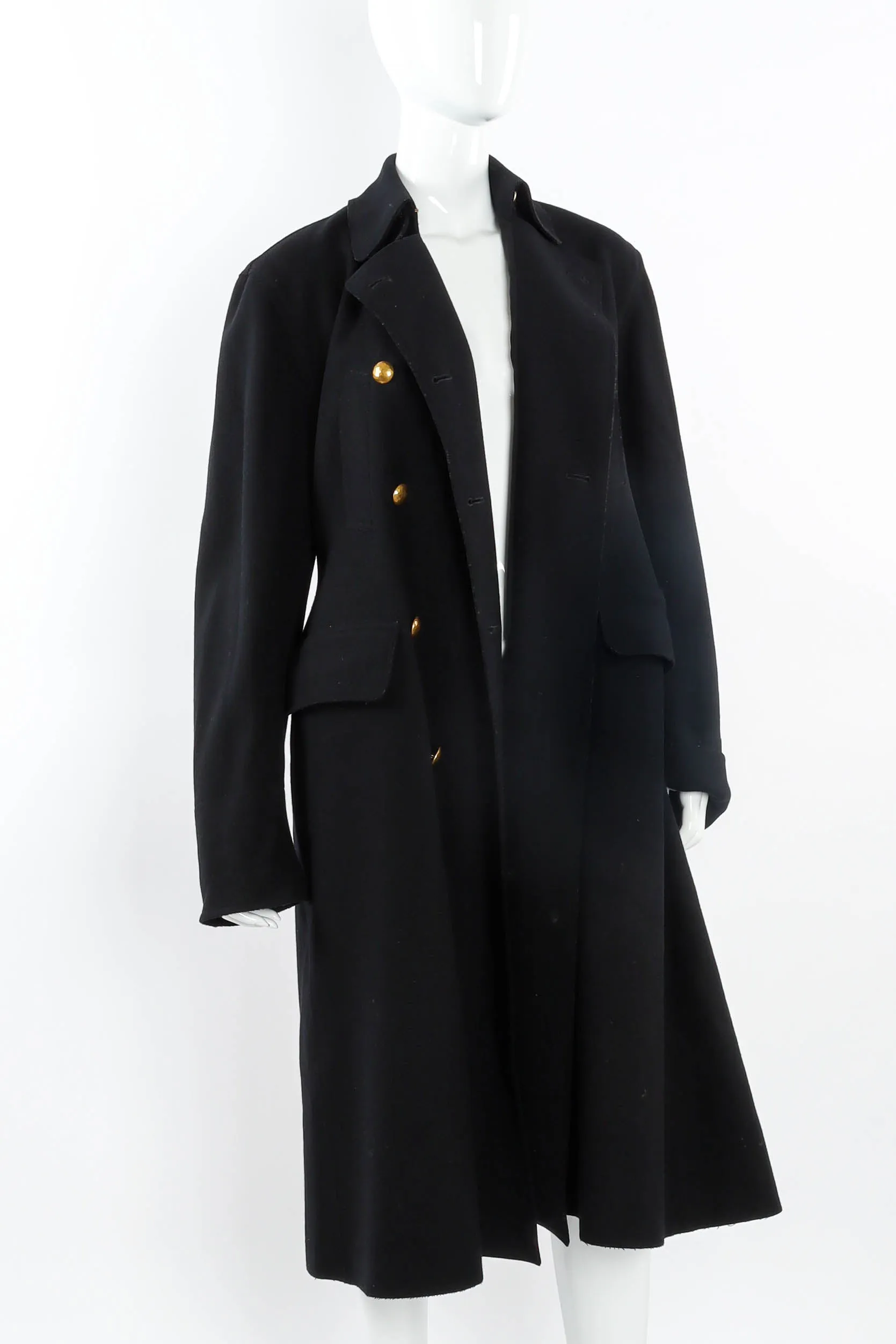 Double Breasted Wool Coat