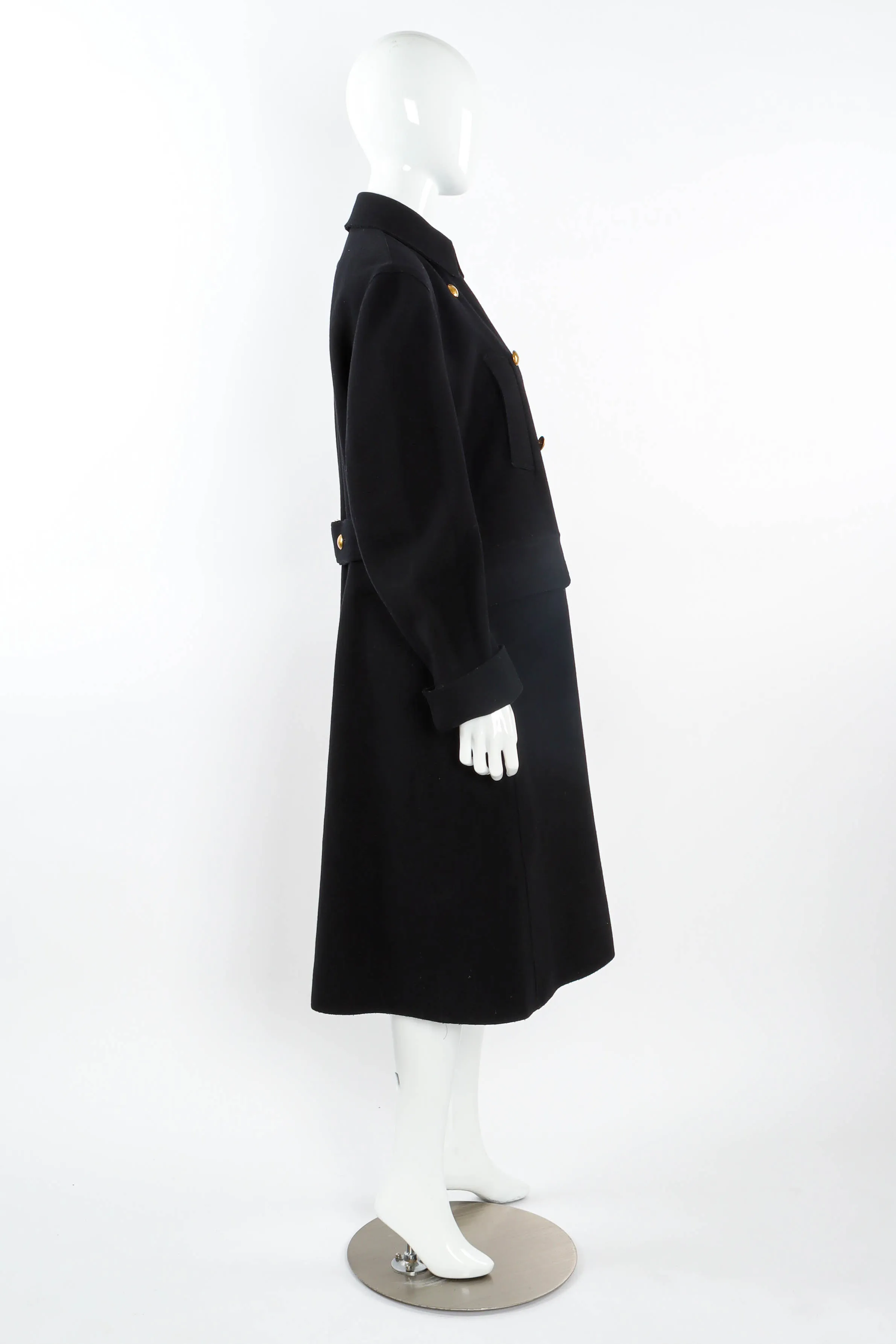 Double Breasted Wool Coat