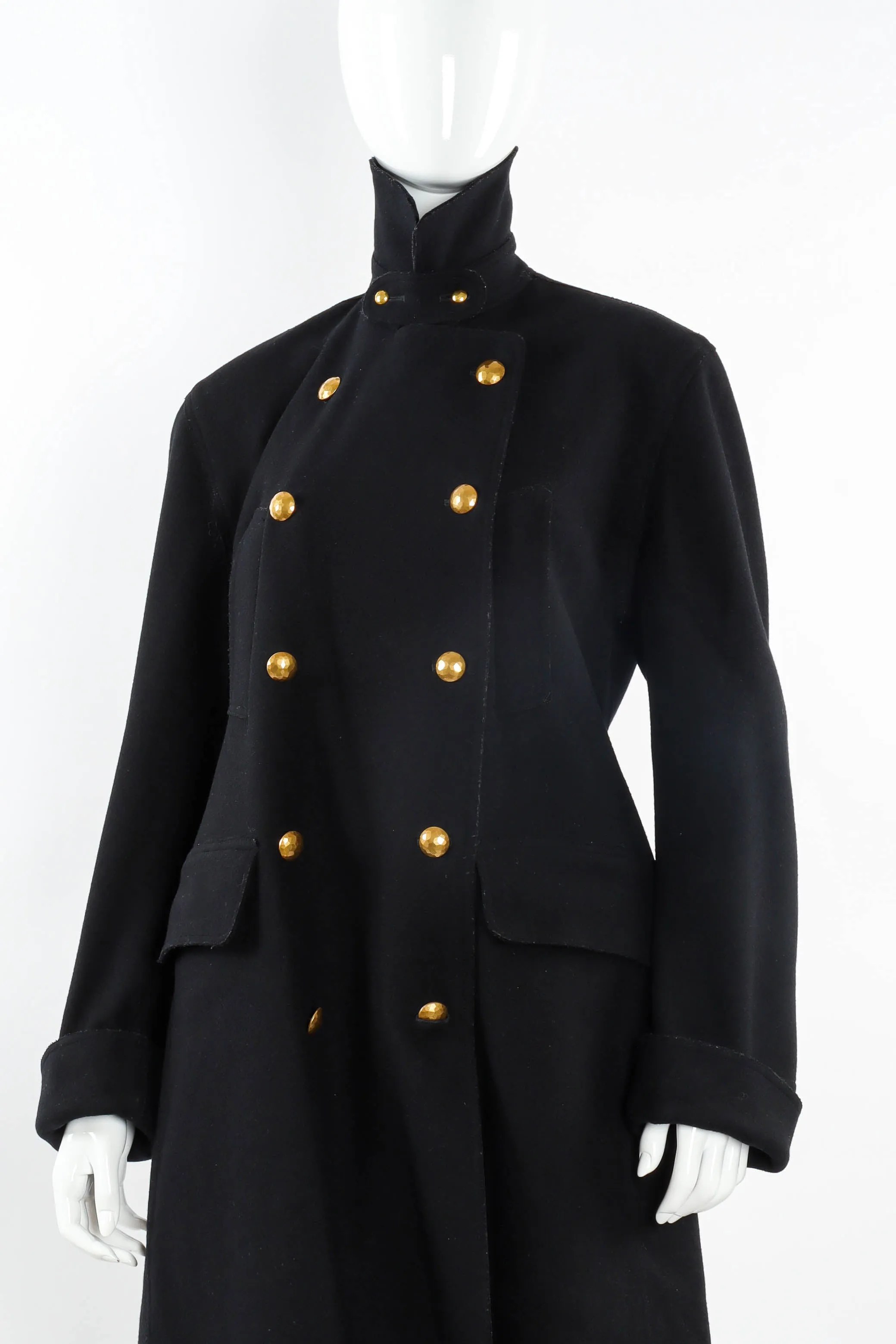 Double Breasted Wool Coat
