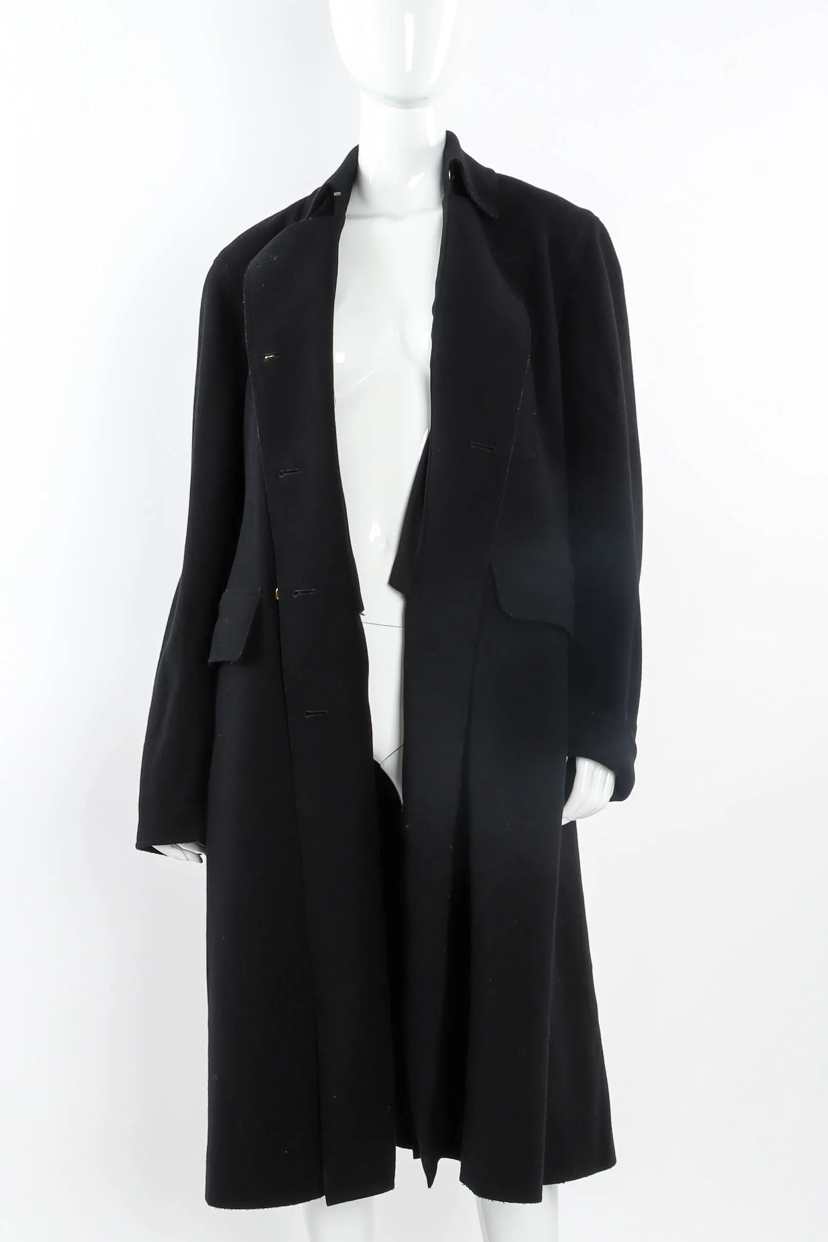 Double Breasted Wool Coat