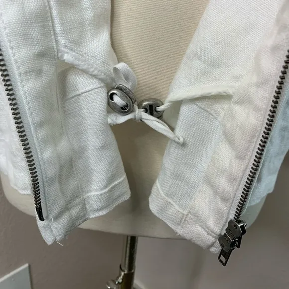 Eileen Fisher 100% Organic Linen Jacket Blazer