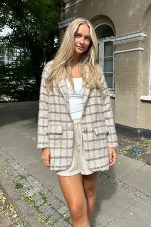ElisaIC Blazer - Beige Brun Ternet
