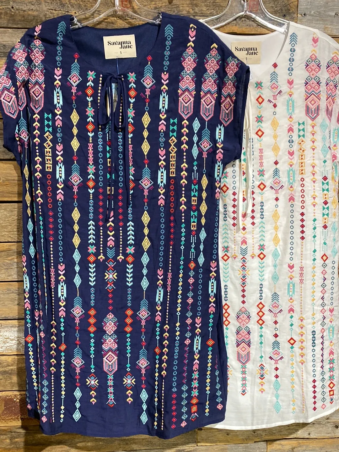 Elizabeth Embroidered Shift Dress
