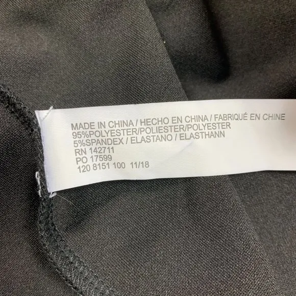 ELOQUII black 22 Skirt NWT Midi Career Stretch Plus