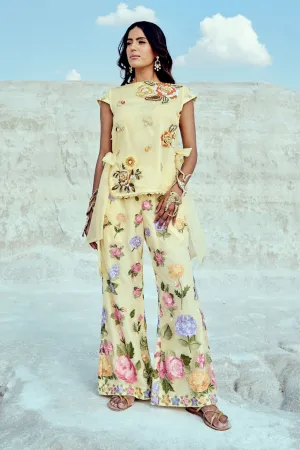 Embroidered Pant