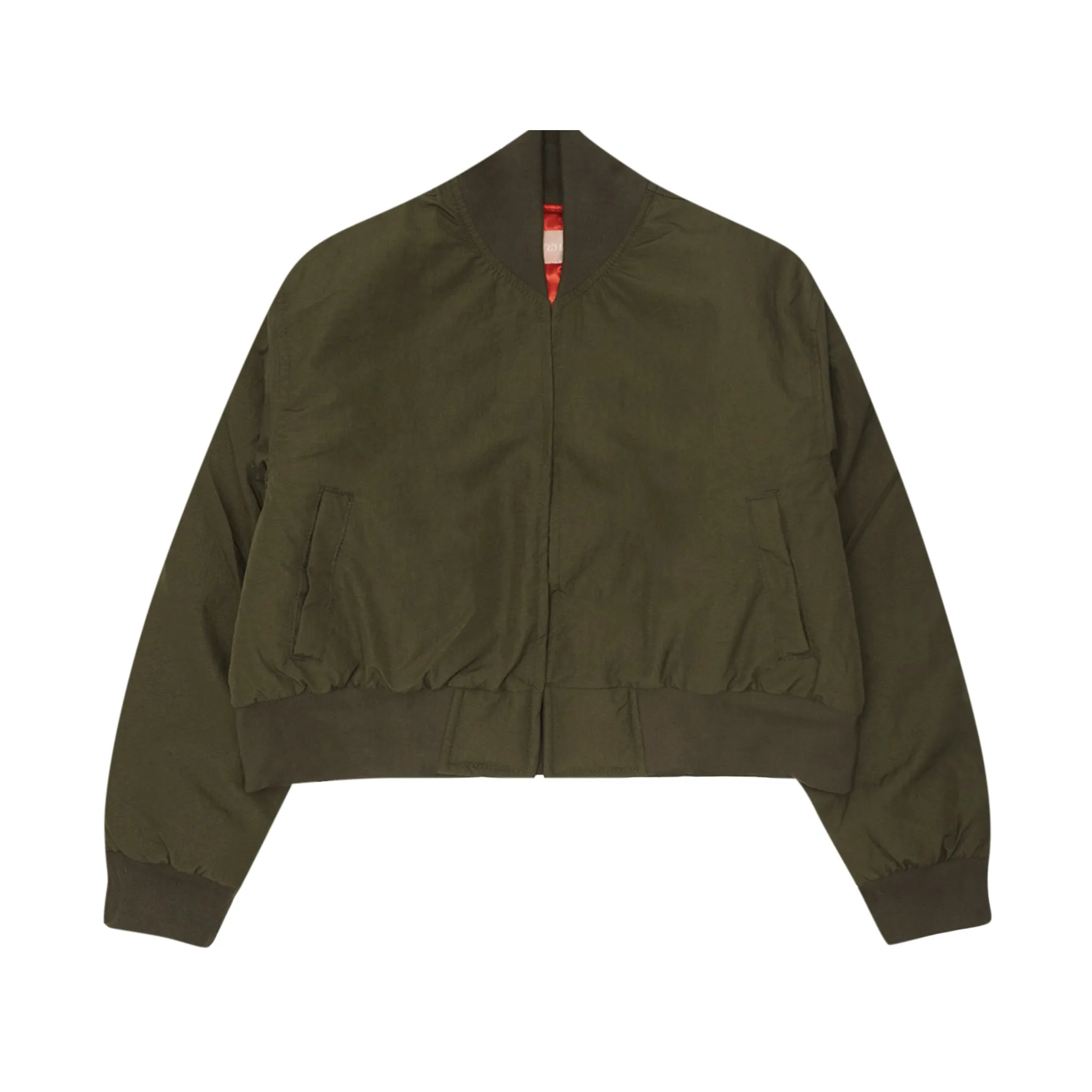 FEMME FLIGHT JACKET IN OLIVE