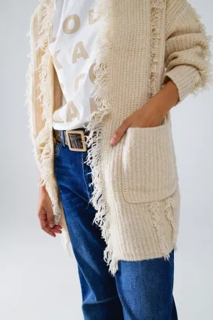 (Final Sale) Boho Distressed Cardigan