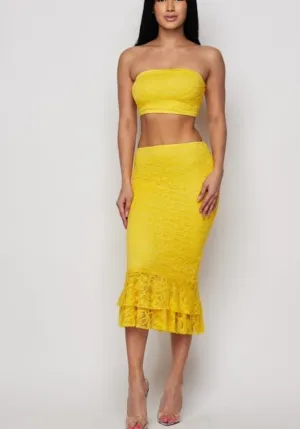 Florida Sunshine Skirt Set