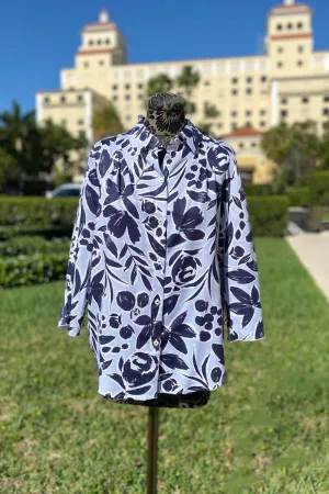 Foxcroft Paulie Floral Blouse