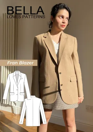 FRAN BLAZER – PDF SEWING PATTERN