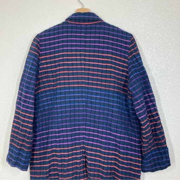 Free People Better Together‎ Blazer Jacket Medium Oversized Navy Button Up
