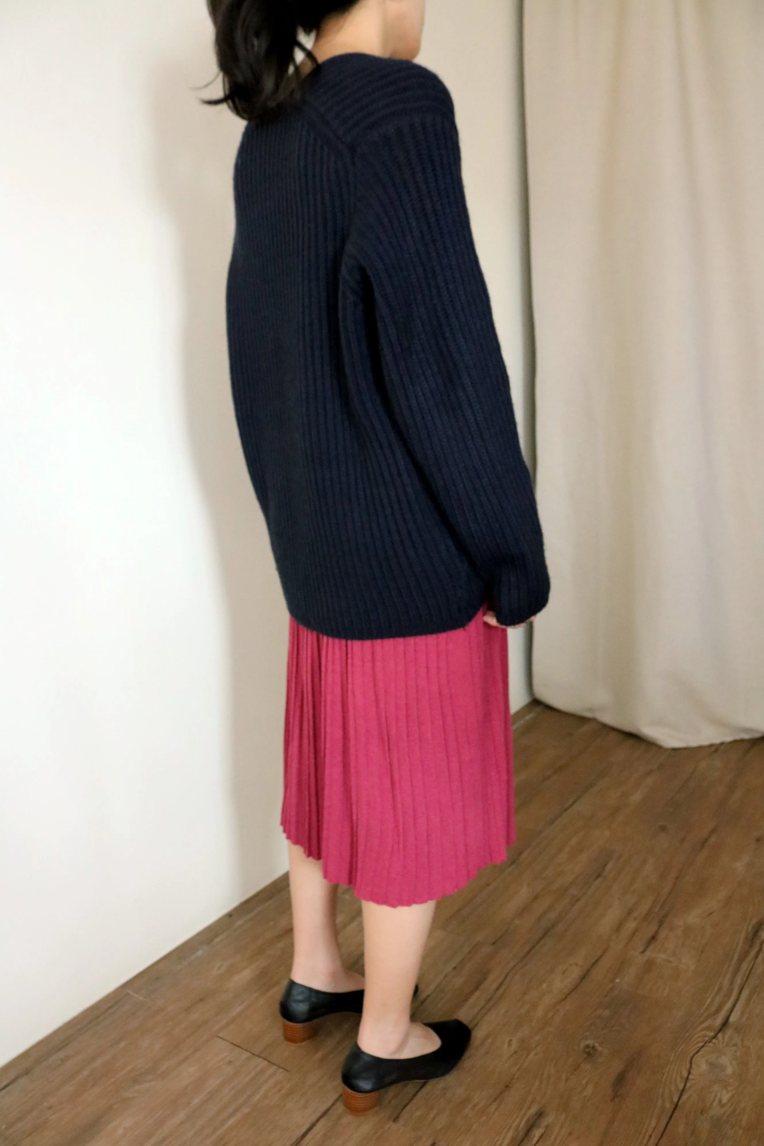 fuschia Skirt (vintage)-sold out