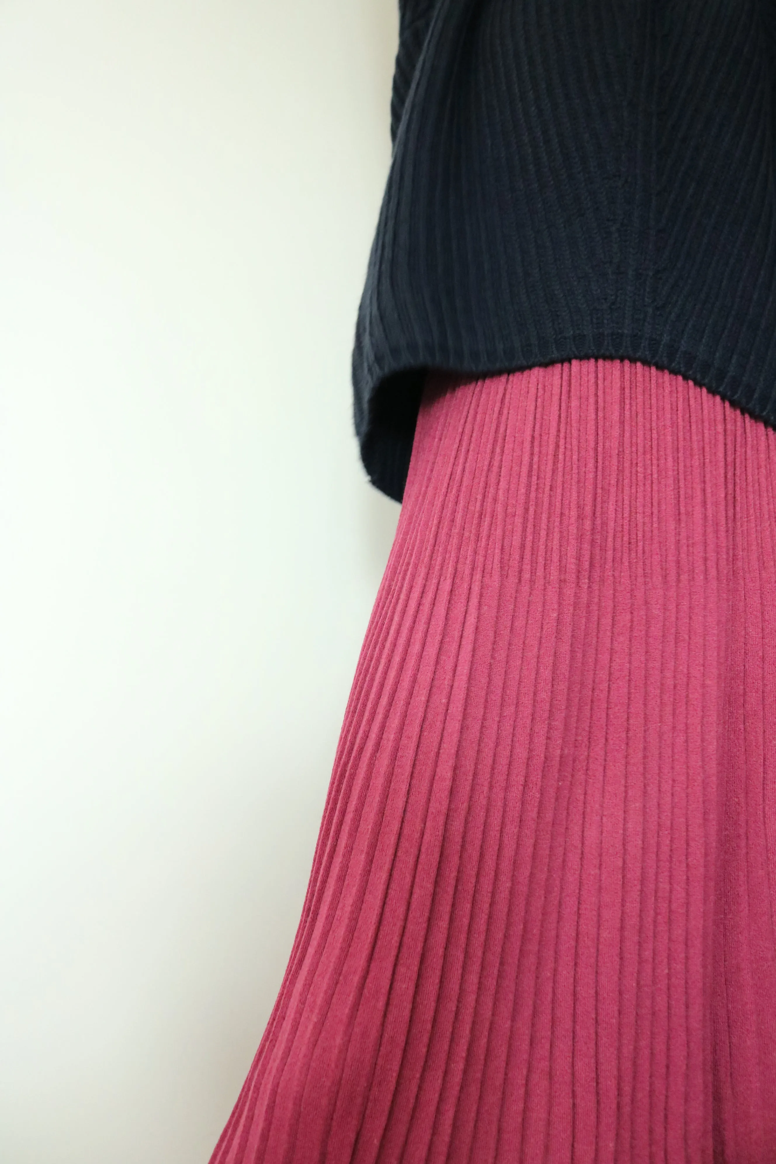 fuschia Skirt (vintage)-sold out