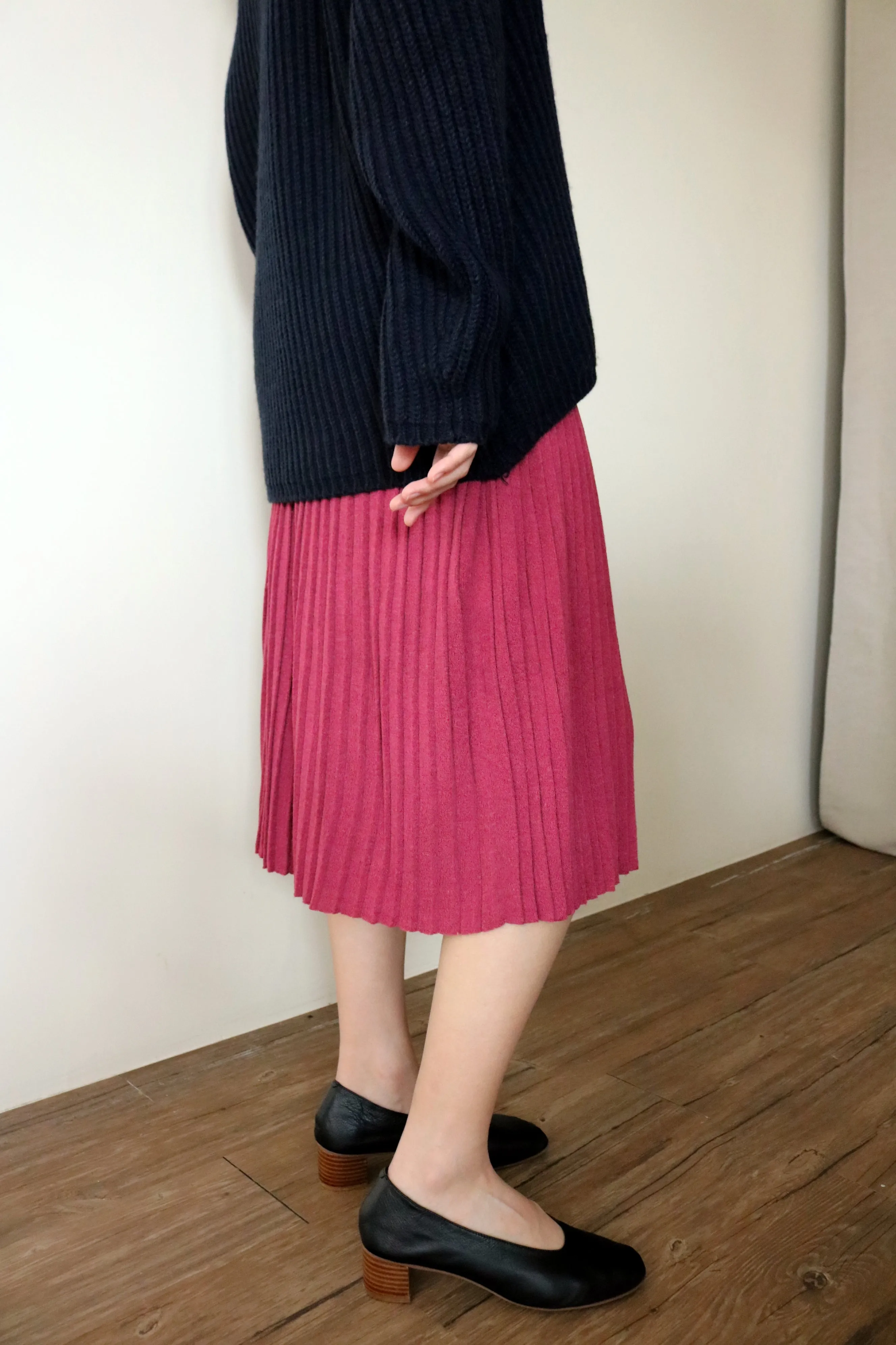 fuschia Skirt (vintage)-sold out